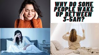 Why Do Some People Wake Up Between 35am  Animated Explanation [upl. by Sawyere]