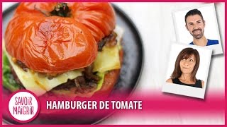 Recette du Hamburger de tomates  Cuisine facile [upl. by Agem]