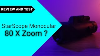 StarScope Monocular 80x100 Review and Test  Is it any Good [upl. by Robbie]