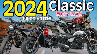 2024 Upcoming Classic Bike  Cruiser  Roadster  Full Detailed Comparison Specs Features amp Price [upl. by Ddot109]