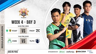 🔴 LIVE  MPL PH S14  FILIPINO  Week 4 Day 3 [upl. by Erbes163]