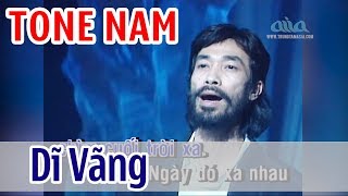 Dĩ Vãng KARAOKE  Tone Nam  Asia Karaoke Beat Chuẩn [upl. by Anujra966]