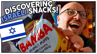 Bamba Peanut Puffs Review  Israeli Snacks [upl. by Odlanyar275]