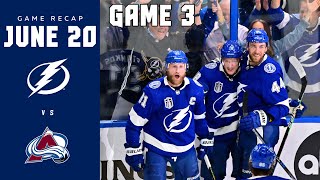 Avalanche  Lightning Game 3 Review 62022  MORE LIKE IT [upl. by Anesor]