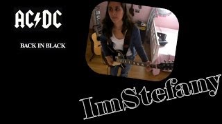 ACDC  Back In Black guitar cover [upl. by Ayyn]