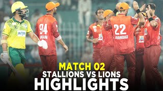 Full Highlights  Allied Bank Stallions vs Nurpur Lions  Match 2  Champions Cup 2024  M9A1K [upl. by Assirralc]