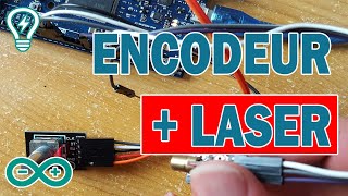 Projet Commande de lIntensité LASER avec un Encodeur Rotatif avec Arduino TUTO [upl. by Forrer]