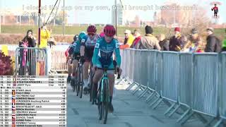 European Youth Championships Cyclocross Samorin U14 2024 [upl. by Ahsotan]