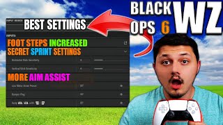 New BEST BLACK OPS 6 WARZONE SETTINGS MOVEMENT Audio  Controller Settings CONSOLE OR PC [upl. by Beauregard]