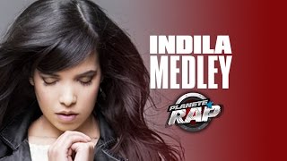 Indila  Medley en live PlanèteRap [upl. by Arratahs144]