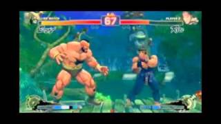 Various move changes in Super Street Fighter 4 Arcade Edition [upl. by Barra]