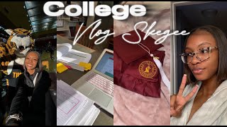 HBCU VLOG Spring Semester Tuskegee  Preparing for graduation First day of classes [upl. by Nylla]