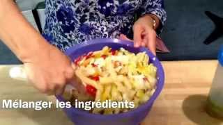 Recette Tupperware facile de salade de pâtes au Feta [upl. by Suez895]