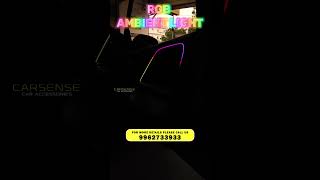 Interior RGB Ambient Light  Car Interior Lights  Car LED Lights  Car Accessories Chennai [upl. by Granese]