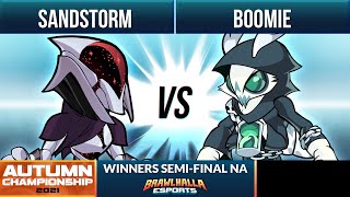 Sandstorm vs Boomie  Winners SemiFinal  Autumn Championship 2021  NA 1v1 [upl. by Aicella]