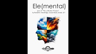 Elemental  Randall Standridge Concert Band Grade 51 Preview MIDI Recording [upl. by Dippold]