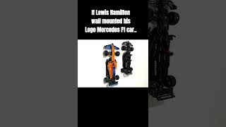 Lego Mercedes F1 wall mount bracket [upl. by Dudley]