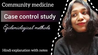 Case control study  Epidemiology part 4  community medicine 📚 psm chn norcet neetpg bscnurse [upl. by Anigue731]