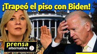 Zajárova reveló el verdadero miedo de Biden [upl. by Prunella]