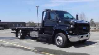 2003 Chevrolet C6500 Rollback Flat Bed Caterpillar Diesel Allison Transmission [upl. by Atinad]