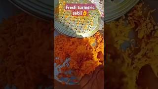 Marwadi haldi sabji😋 winter sabji recipe  haldi matar sbji [upl. by Ireg]