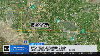 Man woman found dead at Stanislaus County property [upl. by Shimkus]