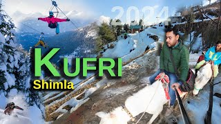 Kufri Shimla 2024  Kufri Tourist Places  Shimla Tourist Placea Tour Guide [upl. by Ahsauqal683]