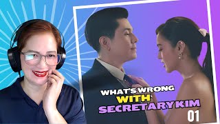 Whats Wrong with Secretary Kim EPISODE 1 KIM CHIU  PAULO AVELINO  REACTION VIDEO [upl. by Jareen458]