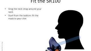 How to fit the Sundström SR100 respirator [upl. by Akimik]