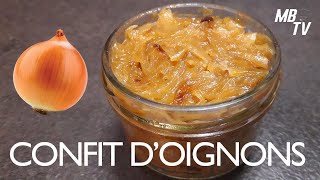 Recette Confit dOignons [upl. by Anilehs]