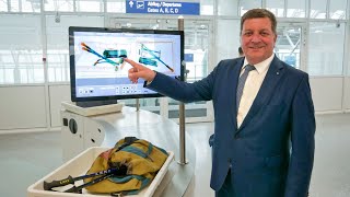 Neue Technik für Sicherheitskontrollen am Flughafen München Bayern [upl. by Oirevas146]