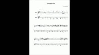 eine kleine Nachtmusik von Mozart für 12 Gitarren Noten [upl. by Dusen]