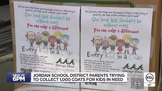 Jordan School District moms trying to collect 1000 coats for kids in need [upl. by Herby632]