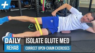 Glute Medius Isolated Openchain Strengthening  Tim Keeley  Physio REHAB [upl. by Nwahs740]