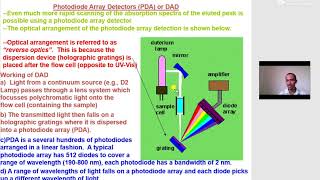 HPLC Instrumentation Detectors used in HPLC Part 3 [upl. by Redienhcs]