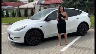 TESLA MODEL Y 2022  cea mai bine vanduta masina din lume 2023 [upl. by Aehtna310]