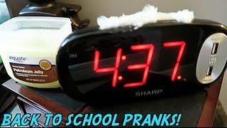 10 BEST PRANKS BACK TO SCHOOL  HOW TO PRANK [upl. by Einaffets]