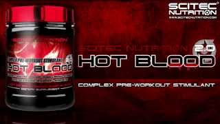 Scitec Nutrition Hot Blood 20  Complex PreWorkout Stimulant [upl. by Wilburt]