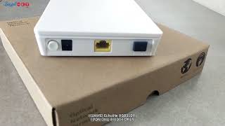 HUAWEI Echolife HG8310M EPON ONU BRIDGE ONLY [upl. by Castro]