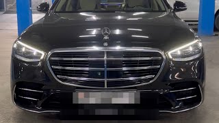 Mercedes S Class W223Qapı pərdəsinin təmiri😎 [upl. by Syah]