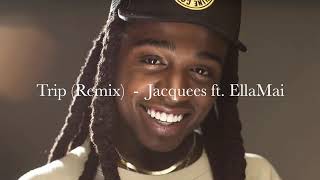 Jacquees  Trip Remix official Lyrics Video [upl. by Phare]