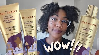 I Tried PANTENE GOLD SERIES On NATURAL 4C HAIR You Will NOT BELIEVE MY RESULTS Pantene Review 2021 [upl. by Vevine446]