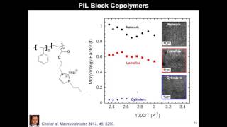 The Power of Plastics Polymerized Ionic Liquids and Nanostructured Polymers [upl. by Enyahc]