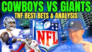 THURSDAY NIGHT FOOTBALL PICKS amp PREDICTIONS Cowboys vs Giants BEST NFL BETS amp PROPS [upl. by Enelaehs]