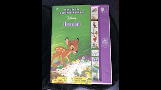 Bambi — a Golden Sound Story read aloud with sound effects [upl. by Africa577]