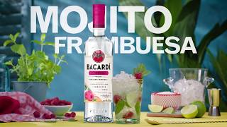 How To Mojito Razz  Bacardi México [upl. by Nilekcaj]