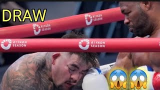 JARRELL MILLER VS ANDY RUIZ FIGHT TO DRAW [upl. by Gaeta632]