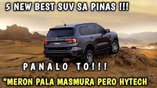 5 NEW BEST 7SEATS SUV SA BANSA AT SAGANA DIN PALA SA FEATURES MAY MAS MURA PALA NA FORD EVEREST [upl. by Ayokal641]