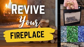 Ways to Make Your Fireplace Look Amazing Accessories Paint and More [upl. by Ahtael]