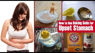 How To Use Baking Soda For Upset Stomach [upl. by Enalda865]